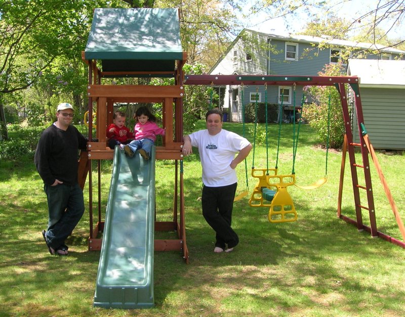 Michael, Aidan, Priya, Uncle Vinny Michael, Aidan, Priya, Uncle Vinny
